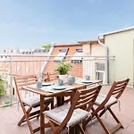 Ko-living - Haendel - Altstadt Mit Kueche, Smart Tv & Dachterrasse 아파트