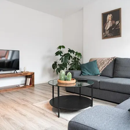 Apartment Ko-living - Haendel - Altstadt Mit Kueche, Smart Tv & Dachterrasse