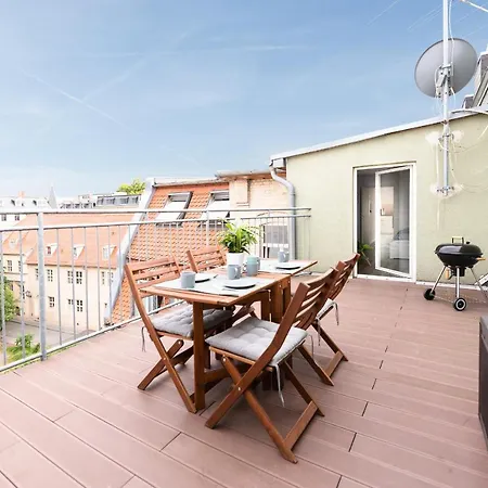 Apartament Ko-living - Haendel - Altstadt Mit Kueche, Smart Tv & Dachterrasse