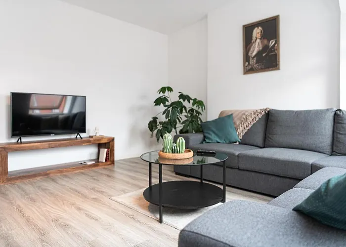アパート Ko-living - Haendel - Altstadt Mit Kueche, Smart Tv & Dachterrasse