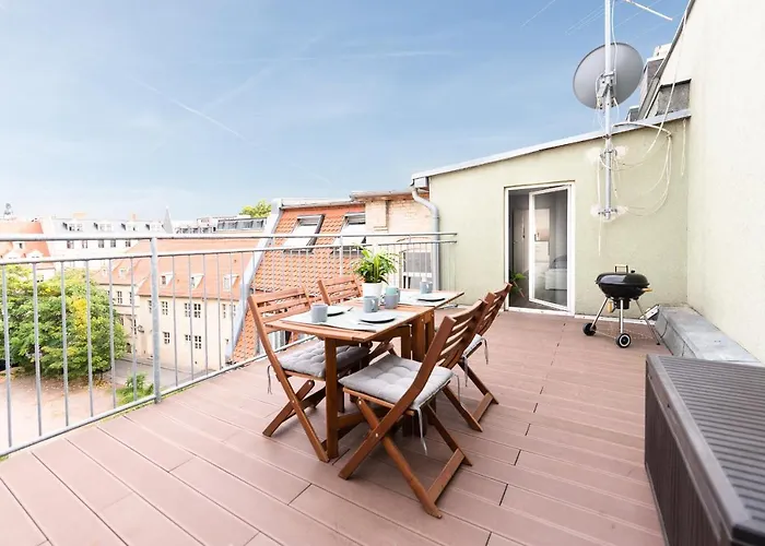 アパート Ko-living - Haendel - Altstadt Mit Kueche, Smart Tv & Dachterrasse