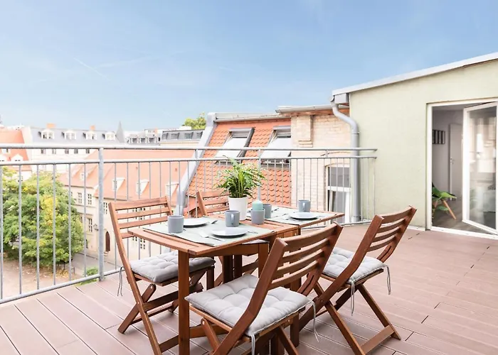 Ko-living - Haendel - Altstadt Mit Kueche, Smart Tv & Dachterrasse アパート